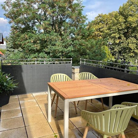 Helle Terrassenwohnung In Traumlage Von Drážďany Exteriér fotografie