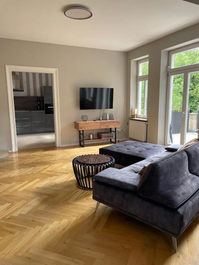 Helle Terrassenwohnung In Traumlage Von Drážďany Exteriér fotografie